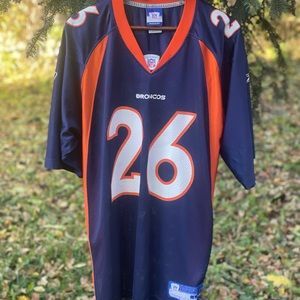 Vintage Reebok Tatum Bell Denver broncos jersey large 24 x 31